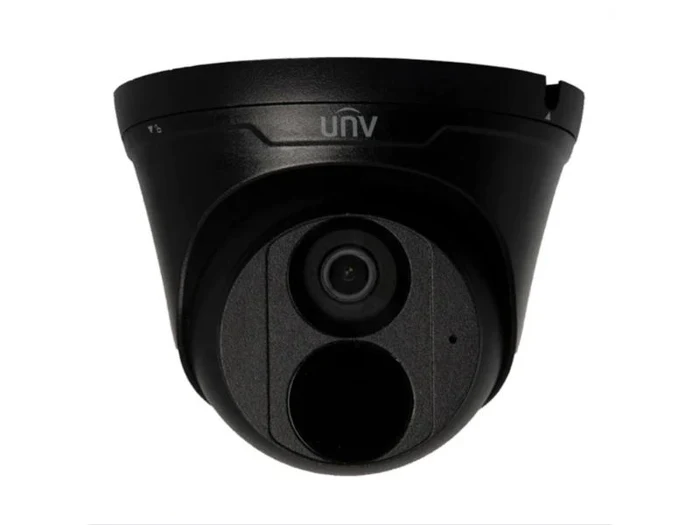 UNV 4MP Lighthunter 2.8MM Fixed Lens IP Turret CCTV Camera - Image 2