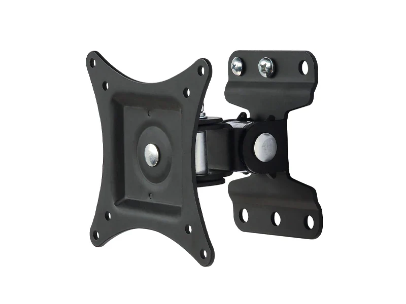Single Arm Tilt & Swivel Wall Bracket For CCTV Monitor