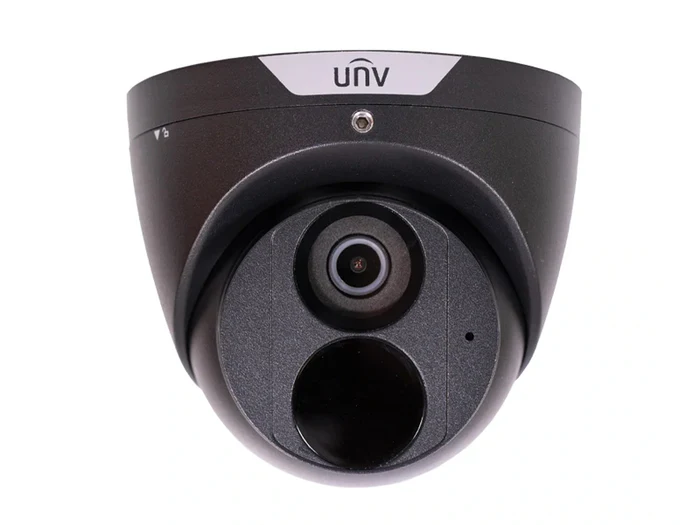 UNV AI 5MP Lighthunter 4MM Fixed IP IR Turret With Built In Microphone - Image 2