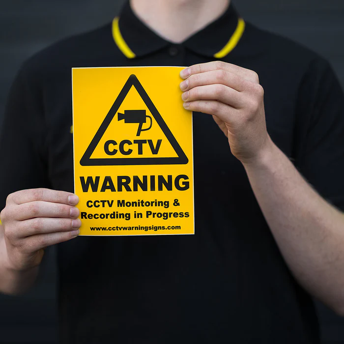 CCTV Warning Sign - Image 4