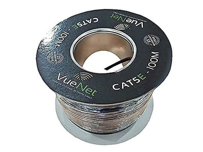 VueNet Premium CAT5E Pure Copper 100M CCTV Cable